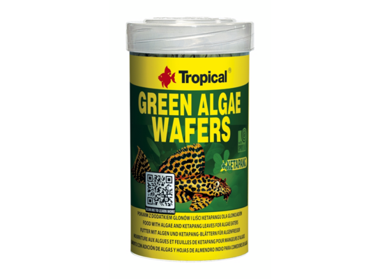 Pokarm dla glonojadów Green Algae Wafers 100 ml / 45 g Tropical