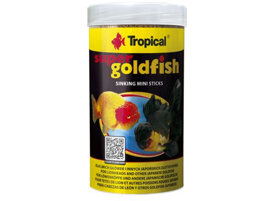 Pokarm dla złotych rybek Super goldFish mini Sticks 250 ml / 150 g Tropical
