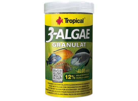 Granulat dla ryb 3-Algae 250 ml / 110 g Tropical