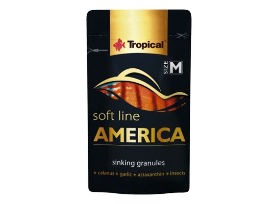 Pokarm dla ryb Soft Line America size M 10 g Tropical