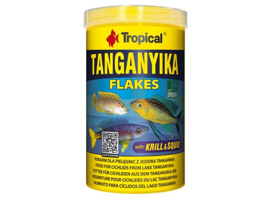 Pokarm dla ryb Tanganyika Flakes 1000 ml / 200 g Tropical