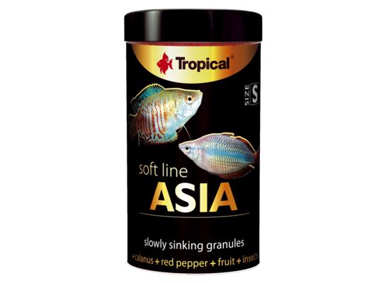 Pokarm dla ryb Soft Line Asia size S 100 ml / 50 g Tropical