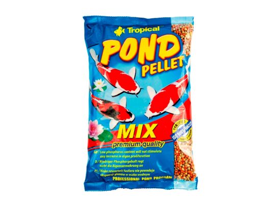 Pokarm dla ryb pływający pond Pellet mix worek 1000 ml / 130 g Tropical