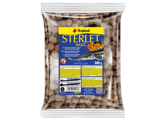Pokarm dla ryb sterlet basic "L" worek 1000 ml / 500 g Tropical