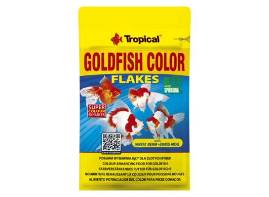 Pokarm dla ryb goldFish Color płatek 12 g Tropical