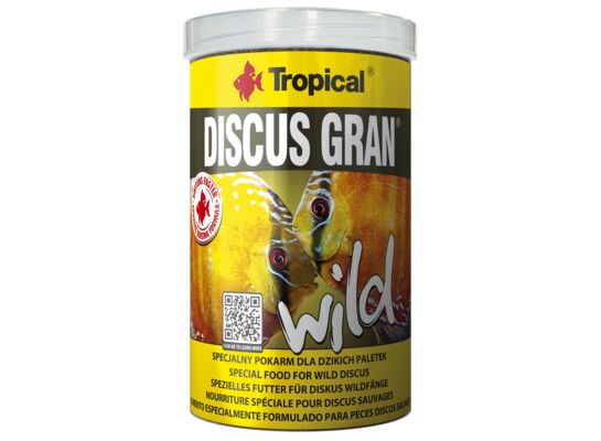 Pokarm dla dzikich paletek Tropical Discus Gran Wild 250 ml / 110 g Tropical