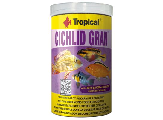 Granulat dla ryb Cichlid Gran 1000 ml / 550 g Tropical