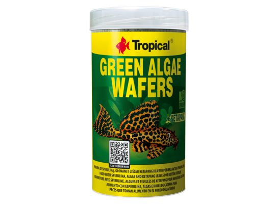 Pokarm dla glonojadów Green Algae Wafers 250 ml / 113 g Tropical
