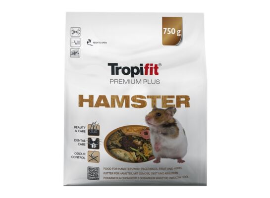 Pokarm dla chomików Hamster Tropifit Premium Plus 750 g