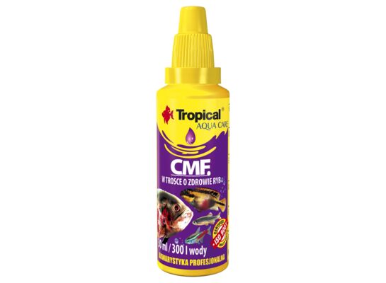 Preparat dbający o bezpieczny i zdrowy rozwój ryb CMF 30 ml preparat Tropical