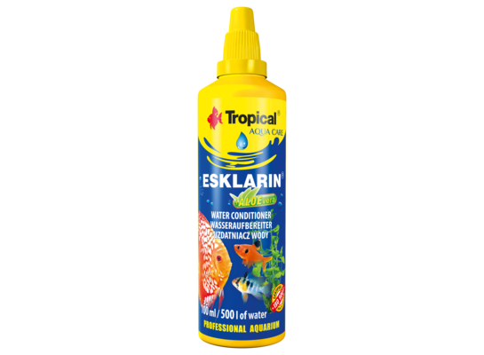 Środek do uzdatniania wody wodociągowej Esklarin + Aloevera 100 ml Tropical