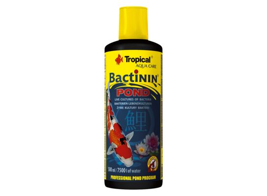 Żywe kultury bakterii Bactinin Pond 500 ml Tropical