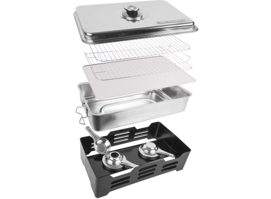 Wędzarnia balkonowa z termometrem 43 x 21 x 27 cm