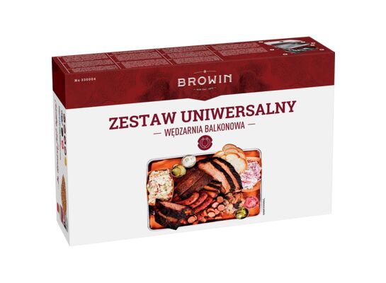Zestaw uniwersalny wędzarnia balkonowa 4 kg