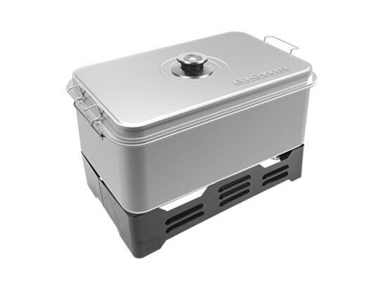 Wędzarnia balkonowa rodzinna 43 x 28 x 18,5 cm Browin