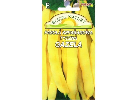 Fasola szparagowa tyczna żółta Gazela 12 g POLAN