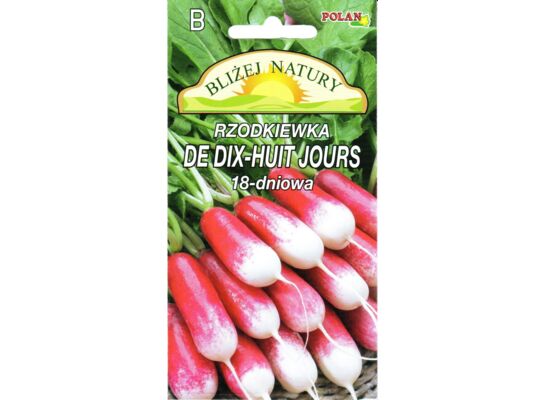 Rzodkiewka 18-dniowa De Dix-Huit Jours 5 g POLAN