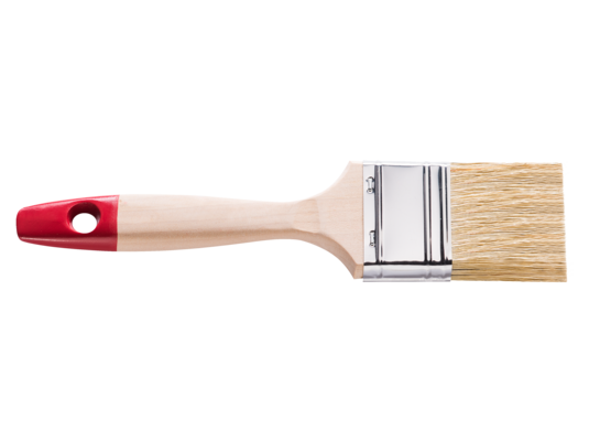 Pędzel malarski płaski do farb olejnych 1,5" HARDY