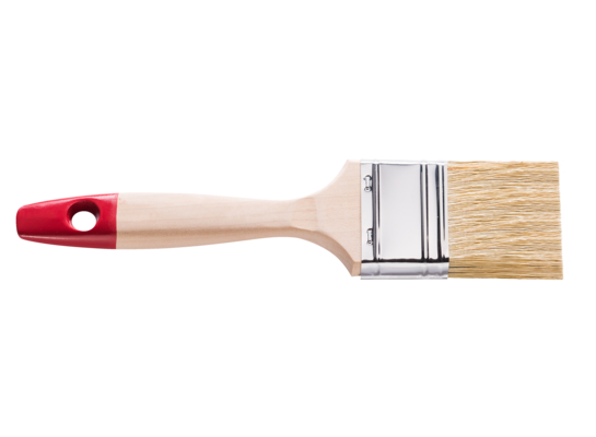 Pędzel malarski płaski do farb olejnych 2,5" HARDY 