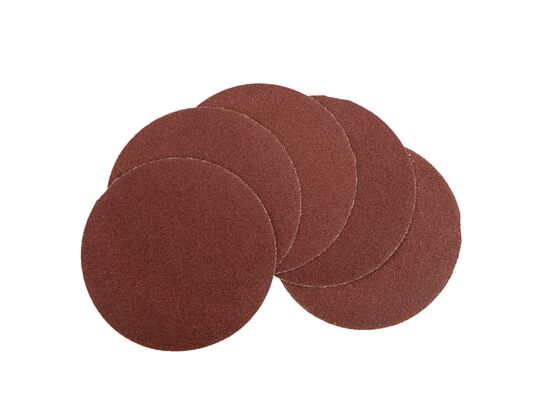 Krążek ścierny 125 mm, K80, 5 sztuk Top Tools