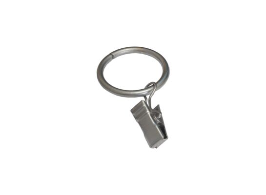 Kółka z żabką do karnisza 19 mm Renesans satyna 10 sztuk