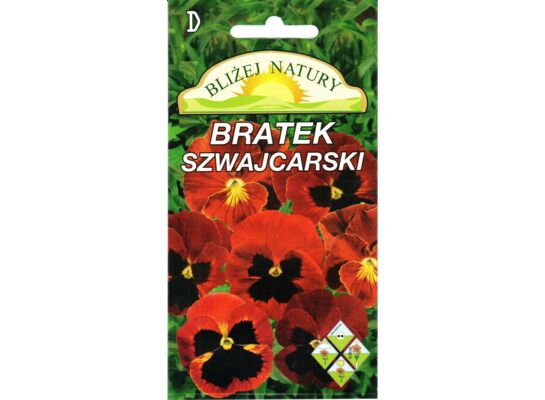 Bratek szwajcarski odcienie czerwone z plamą 0,3 g POLAN