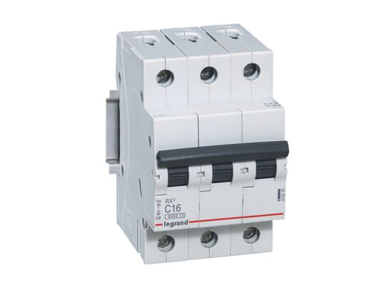 Wyłącznik nadprądowy RX 3P - C16A Legrand