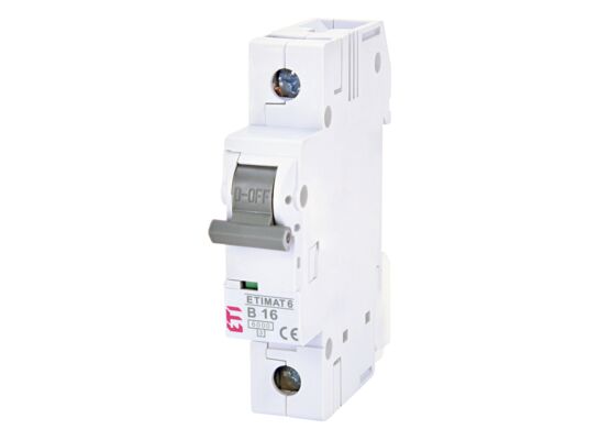 Wyłącznik nadmiarowo-prądowy 1-polowy B16 16 A Duwi