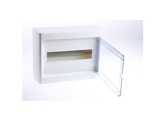 Rozdzielnica 1x12 Nedbox drzwi transparentne Duwi