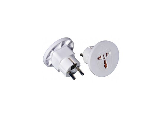 Przejściówka polsko-brytyjska biała Duwi