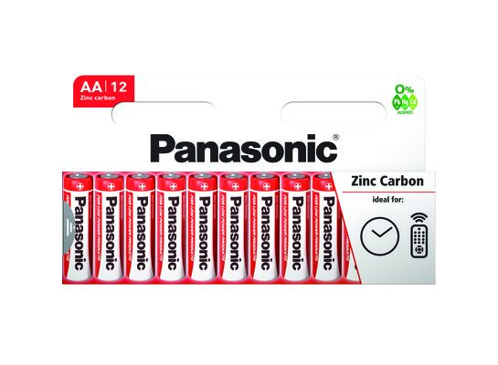 Bateria cynkowo węglowa R6/12BP AA 12 sztuk Panasonic
