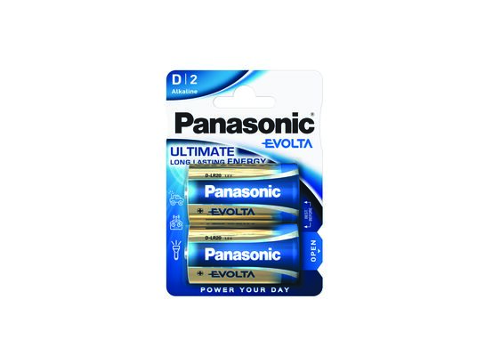 Bateria alkaliczna Evolta LR20/2BP D 2 sztuki Panasonic