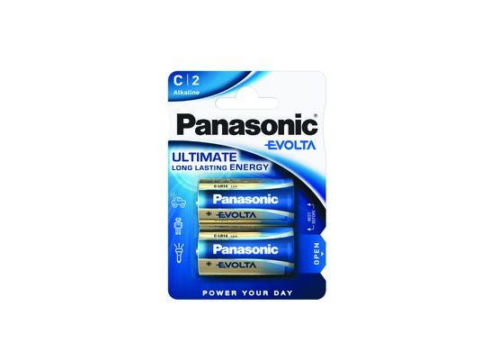 Bateria alkaliczna Evolta LR14/2BP C 2 sztuki Panasonic
