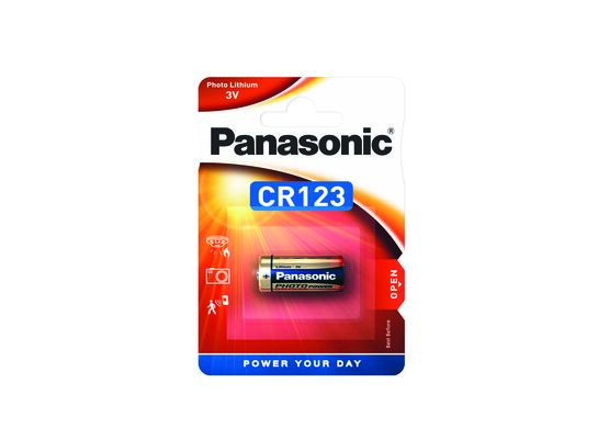 Bateria Photo Lithium CR123/1BP 1 sztuka Panasonic