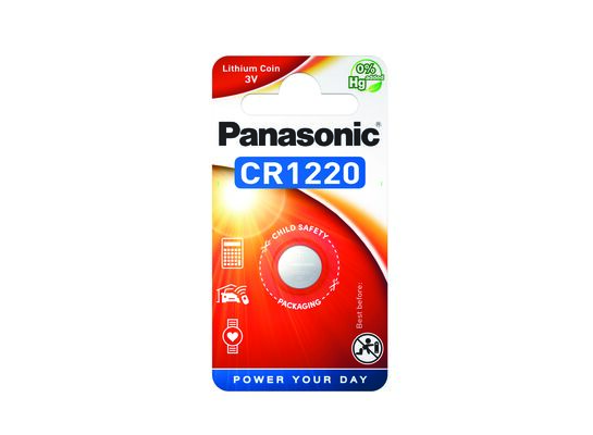 Bateria Coin Lithium CR1220/1BP 1 sztuka Panasonic