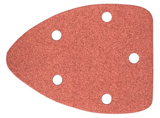 Papier ścierny na rzep, K120, 5 sztuk GRAPHITE