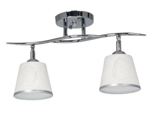 Lampa wisząca W-K 1372/2 chrom E27 Venti