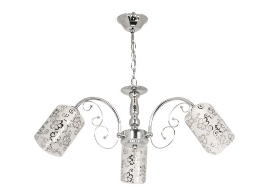 Lampa wisząca W-K 1488/3 chrom E27 Venti