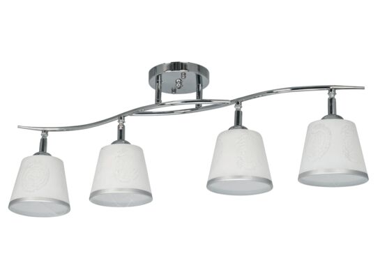 Lampa wisząca W-K 1372/4 chrom E27 Venti