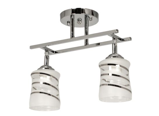 Lampa wisząca W-K 1540/2 chrom E27 Venti