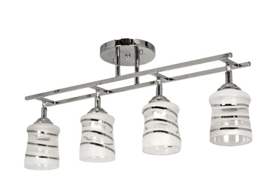 Lampa wisząca W-K 1540/4 chrom E27 Venti