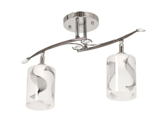 Lampa wisząca W-N 0624/2 chrom E27 Venti