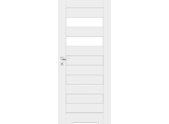 Skrzydło ALFA 02 orzech rustykalny 70 P 3Z WC podcięcie