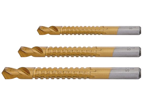 Wiertło - piła HSS-TiN, 5-8 mm, zestaw 3 sztuki GRAPHITE