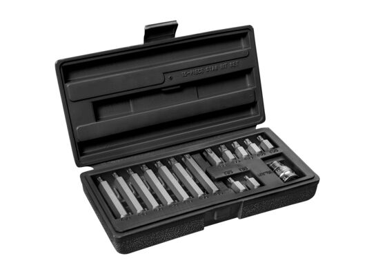 Końcówka wkrętakowa Torx, zestaw 15 sztuk TOPEX