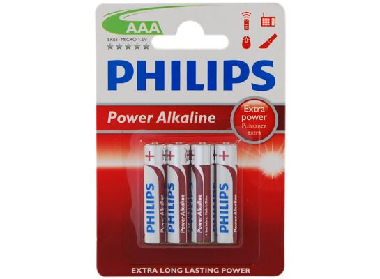 Baterie POWERLIFE LR03 blister 4 sztuki PHILIPS