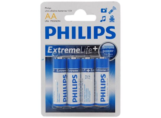 Baterie EXTREME LR6  blister 4 sztuki PHILIPS