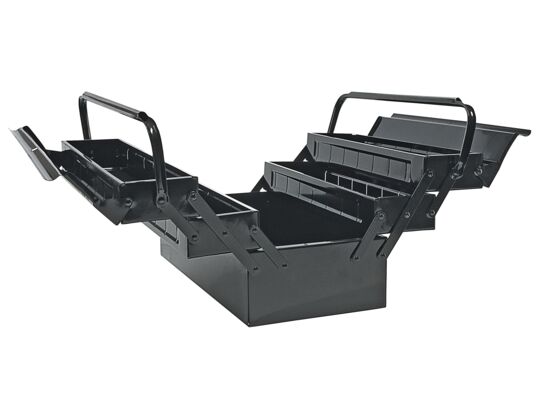 Skrzynka narzędziowa 40 x 20 x 21 cm, metalowa TOPEX