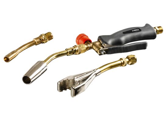 Zestaw do lutowania 2 kW, 3 palniki, palnik turbo NEO