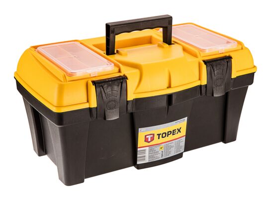Skrzynka narzędziowa 18", z organizerami TOPEX